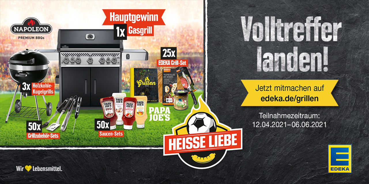 Volltreffer landen - Das große EDEKA-Gewinnspiel!